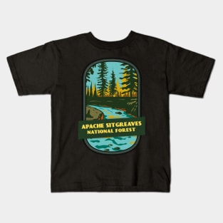 Apache Sitgreaves National Forest Kids T-Shirt